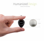 QCY J11 Universeller kabelloser Bluetooth 4.1 Ohrhörer mit Mikrofon für Smartphones oder andere Bluetooth-Geräte, Effektive Bluetooth-Reichweite: 10M