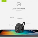 QCY J11 Universeller kabelloser Bluetooth 4.1 Ohrhörer mit Mikrofon für Smartphones oder andere Bluetooth-Geräte, Effektive Bluetooth-Reichweite: 10M