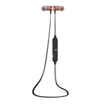 AWEI A921BL Kabelloser Sport Magnetischer Bluetooth-Ohrhörer mit Kabelsteuerung + Mikrofon