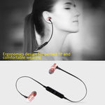 AWEI A921BL Kabelloser Sport Magnetischer Bluetooth-Ohrhörer mit Kabelsteuerung + Mikrofon