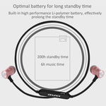 AWEI A921BL Kabelloser Sport Magnetischer Bluetooth-Ohrhörer mit Kabelsteuerung + Mikrofon