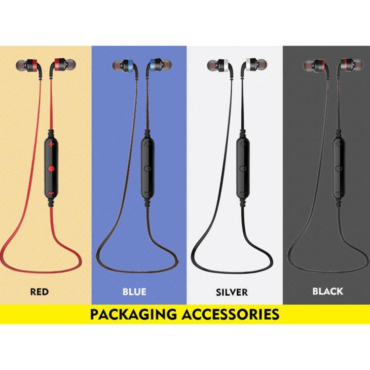 AWEI A960BL Kabelloser Sport Bluetooth Ohrhörer mit Kabelsteuerung, Unterstützt Freisprechanruf