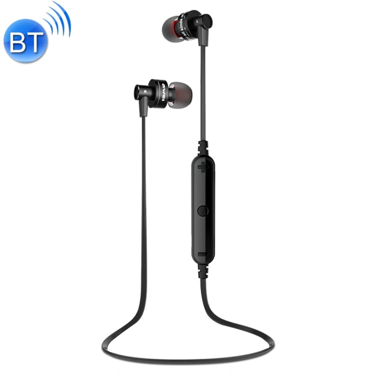 AWEI A990BL Kabelloser Sport Bluetooth Stereo Ohrhörer mit Kabelsteuerung + Mikrofon, Unterstützt Freisprechanruf
