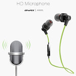 AWEI A990BL Wireless Sport Bluetooth Stereo Earphone with Wire Control + Mic, Support Handfree Call