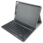 Abnehmbare Bluetooth-Tastatur + horizontale Klapp-Leder-Tablet-Hülle mit Halter & Stifthalter für iPad Pro 9,7 Zoll, iPad Air, iPad Air 2, iPad 9,7 Zoll (2017), iPad 9,7 Zoll (2018), A07B Blau, A07B Roségold, A07B Schwarz, A07B Gold