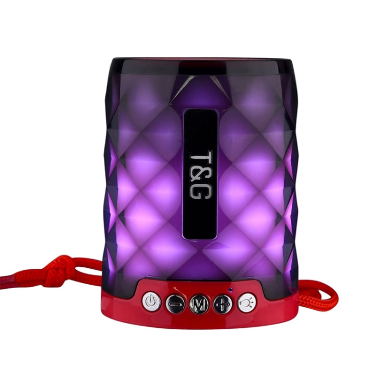 T&G TG155 Bluetooth 4.2 Mini tragbarer kabelloser Bluetooth-Lautsprecher mit bunten Lichtern