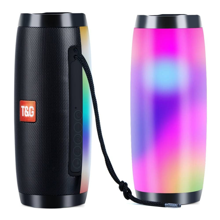 T&G TG157 Bluetooth 4.2 Mini tragbarer kabelloser Bluetooth-Lautsprecher mit Melodie und bunten Lichtern