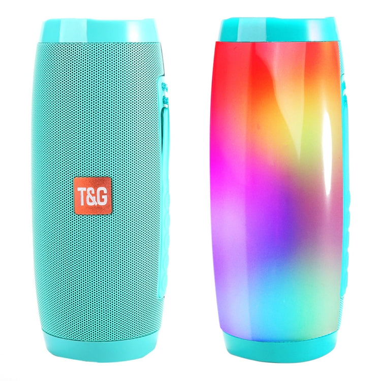 T&G TG157 Bluetooth 4.2 Mini tragbarer kabelloser Bluetooth-Lautsprecher mit Melodie und bunten Lichtern