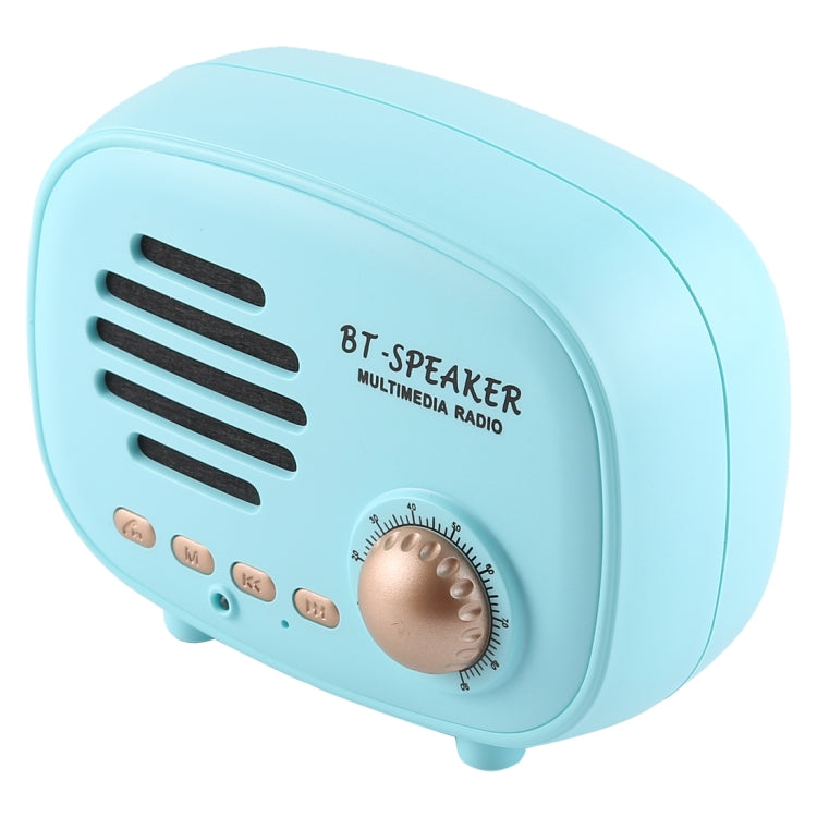 Q108 Retro Mini Kabelloser Bluetooth Lautsprecher, Unterstützt Freisprechen / TF-Karte / USB-Stick / FM