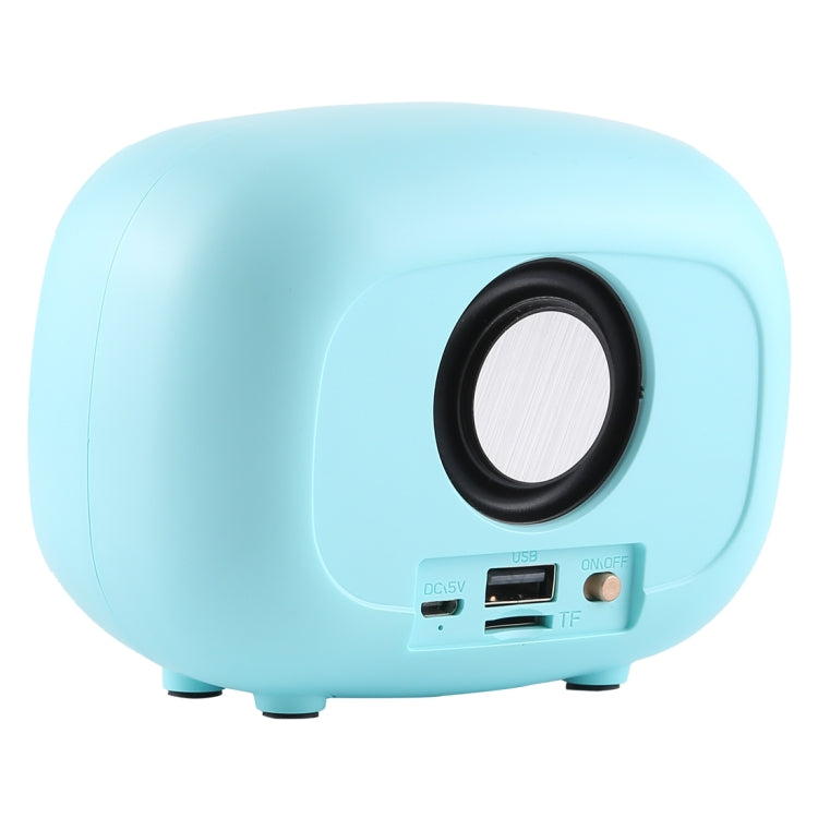 Q108 Retro Mini Kabelloser Bluetooth Lautsprecher, Unterstützt Freisprechen / TF-Karte / USB-Stick / FM