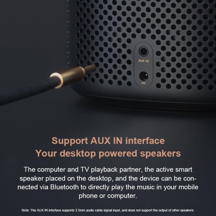 Xiaomi Xiaoai Speaker Pro mit 750ml großem Klangkammer-Volumen / AUX-IN Kabelverbindung / Stereo-Kombination / professionellem DTS Audio / Hi-Fi Audiochip / Infrarot-Fernbedienung traditioneller Haushaltsgeräte / Bluetooth Mesh Gateway, Xiaoai Speaker Pro