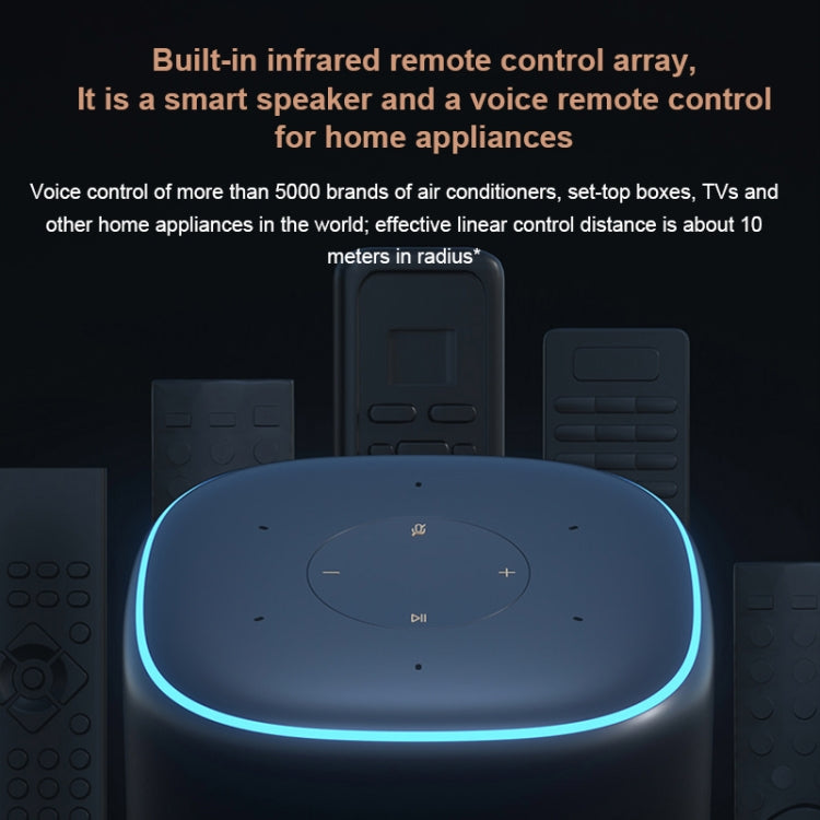 Xiaomi Xiaoai Speaker Pro mit 750ml großem Klangkammer-Volumen / AUX-IN Kabelverbindung / Stereo-Kombination / professionellem DTS Audio / Hi-Fi Audiochip / Infrarot-Fernbedienung traditioneller Haushaltsgeräte / Bluetooth Mesh Gateway, Xiaoai Speaker Pro