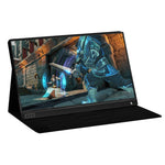 15,6 Zoll 1080P 178 Grad Weitwinkel HD Tragbares Displaygerät für Desktop-Computer / Spielekonsole / Simultane Bildschirm / PS4 / PS3 / XBox, mit Mini-HDMI & Micro USB & 2 USB-C / Typ-C Schnittstellen