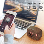 B11 Bluetooth 5.0 Retro-Wireless-Bluetooth-Lautsprecher, unterstützt Freisprechanrufe und 32 GB TF-Karte und 3,5-mm-Audiobuchse
