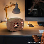 B11 Bluetooth 5.0 Retro-Wireless-Bluetooth-Lautsprecher, unterstützt Freisprechanrufe und 32 GB TF-Karte und 3,5-mm-Audiobuchse