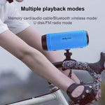 ZEALOT A1 Multifunktionaler kabelloser Bluetooth-Basslautsprecher, integriertes Mikrofon, unterstützt Bluetooth-Anrufe & AUX & TF-Karte & LED-Leuchten