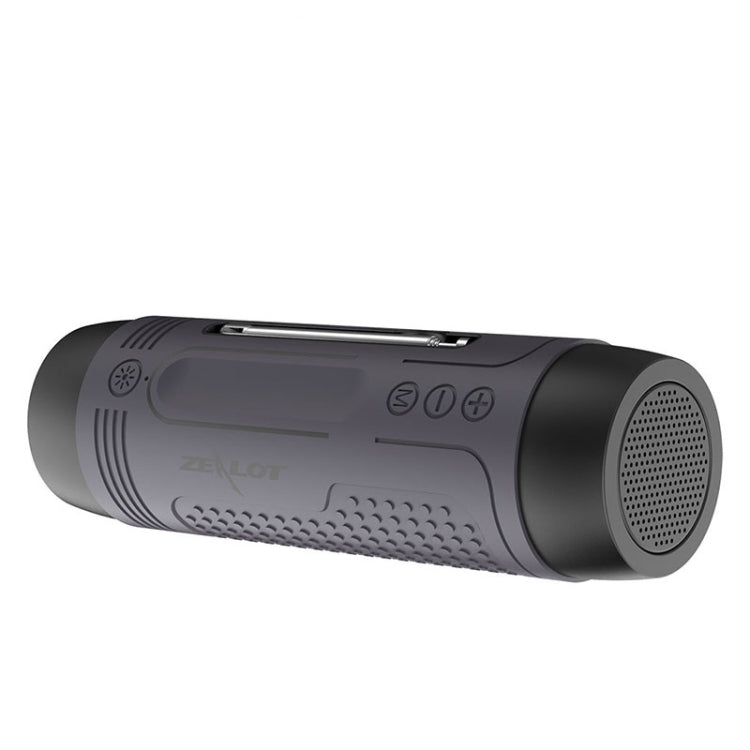 ZEALOT A2 Multifunktionaler Bass Wireless Bluetooth Lautsprecher, eingebautes Mikrofon, unterstützt Bluetooth-Anrufe & AUX & TF-Karte & LED-Leuchten