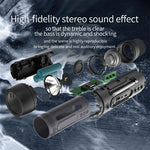 ZEALOT A2 Multifunktionaler Bass Wireless Bluetooth Lautsprecher, eingebautes Mikrofon, unterstützt Bluetooth-Anrufe & AUX & TF-Karte & LED-Leuchten