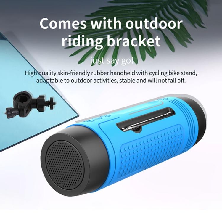 ZEALOT A2 Multifunktionaler Bass Wireless Bluetooth Lautsprecher, eingebautes Mikrofon, unterstützt Bluetooth-Anrufe & AUX & TF-Karte & LED-Leuchten