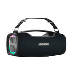 HOPESTAR A6X TWS Tragbarer Outdoor-Bluetooth-Lautsprecher mit farbigen Musiklichtern, unterstützt Powerbank & Freisprechfunktion & USB-Stick & TF-Karte & 3,5mm AUX, A6X Schwarz, A6X Grün