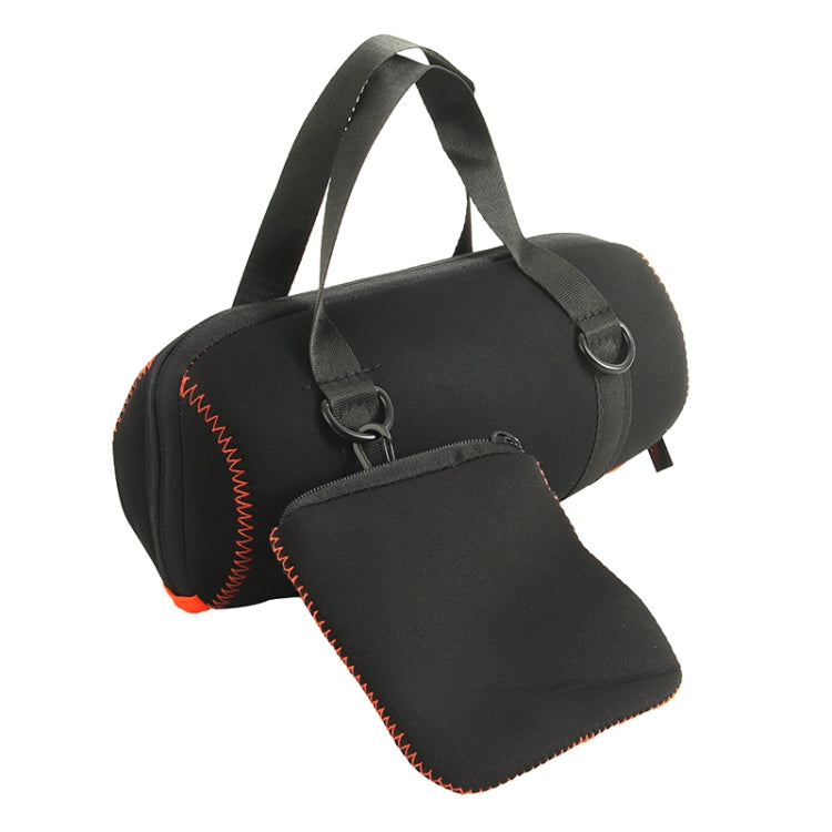 EVA Tragbare Outdoor-Lautsprecher-Schutzhülle mit Schultergurt und Karabiner für JBL Charge 5