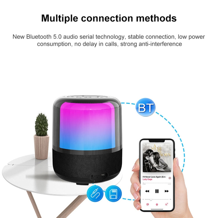 JY-06 60W TWS Outdoor Farbige Lichter Hohe Lautstärke Bluetooth-Lautsprecher