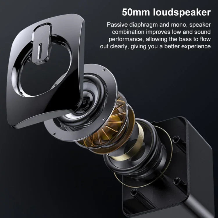A2 USB 2.0 Kabelgesteuerter beleuchteter Handy Computer Mini Desktop Lautsprecher, beleuchtet