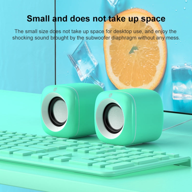 A1 USB-kabelgesteuerter 9D-Subwoofer Sound Mini kabelgebundener Lautsprecher, Premium-Version, Premium-Version