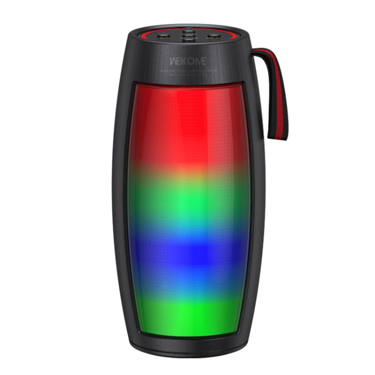 WEKOME D40 5W Sound Pulse Farbenfroher Bluetooth-Lautsprecher, D40 (Schwarz), D40 (Weiß)