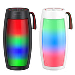WEKOME D40 5W Sound Pulse Farbenfroher Bluetooth-Lautsprecher, D40 (Schwarz), D40 (Weiß)
