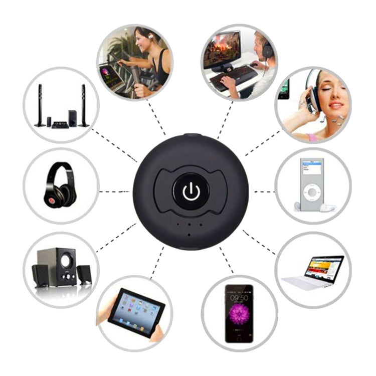 H366T Tragbarer Multi-Punkt Bluetooth 4.0 Audio-Sender für iPhone, Samsung, HTC, Sony, Google, Huawei, Xiaomi und andere Smartphones