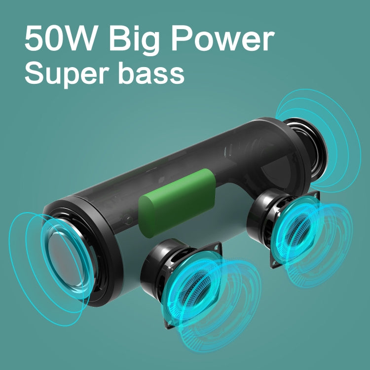 XDOBO Hero 1999 IPX7 Wasserdichter TWS Drahtloser Bluetooth-Lautsprecher Outdoor-Subwoofer, Hero 1999