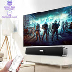 YINDIAO A36 Bluetooth 5.0 Smart Subwoofer Computer Kabelloser Bluetooth-Lautsprecher, Bluetooth Upgrade Version, Bluetooth Upgrade Version (Schwarz)