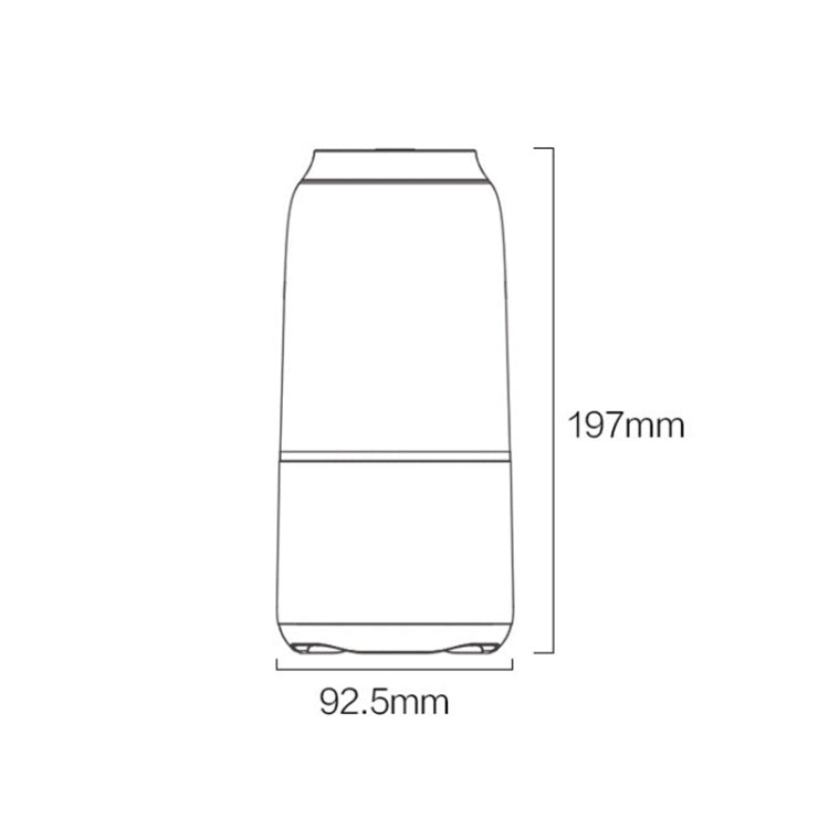 Original Xiaomi Youpin V03 Kabelloser Bluetooth-Lautsprecher mit Farblicht, unterstützt Freisprechen / AUX