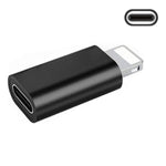 ENKAY Hat-Prince HC-6 Mini ABS USB-C / Typ-C 3.1 zu 8-Pin Port Anschlussadapter(Weiß), Schwarz, Typ-C zu 8-Pin