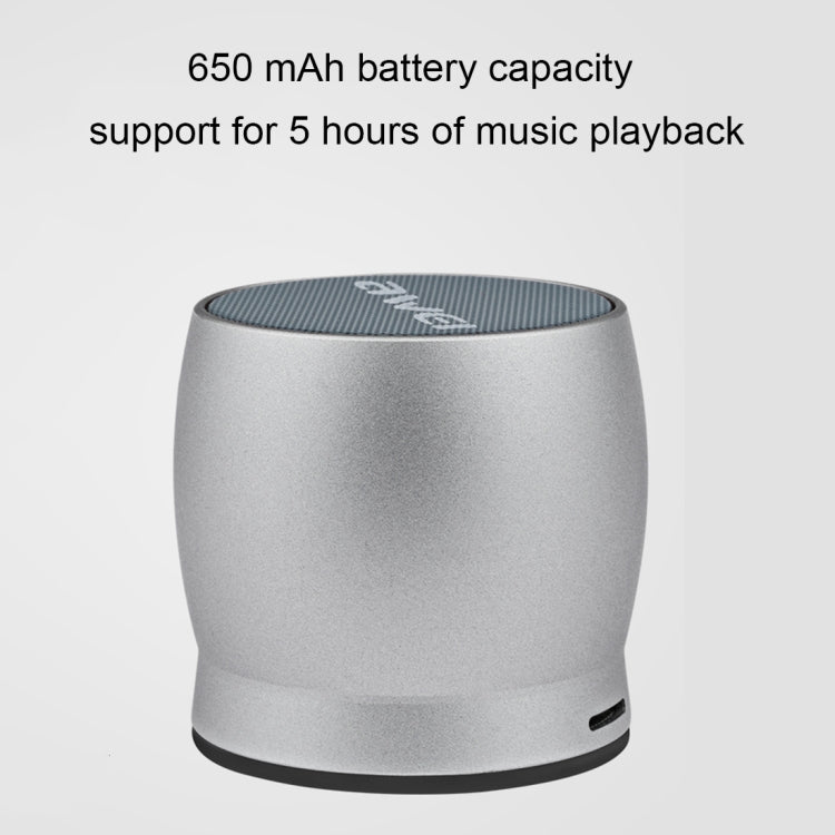 awei Y500 Mini tragbarer kabelloser Bluetooth-Lautsprecher mit 3D-Stereo, integriertem Mikrofon, TF-Karten-/AUX-Unterstützung, Y500