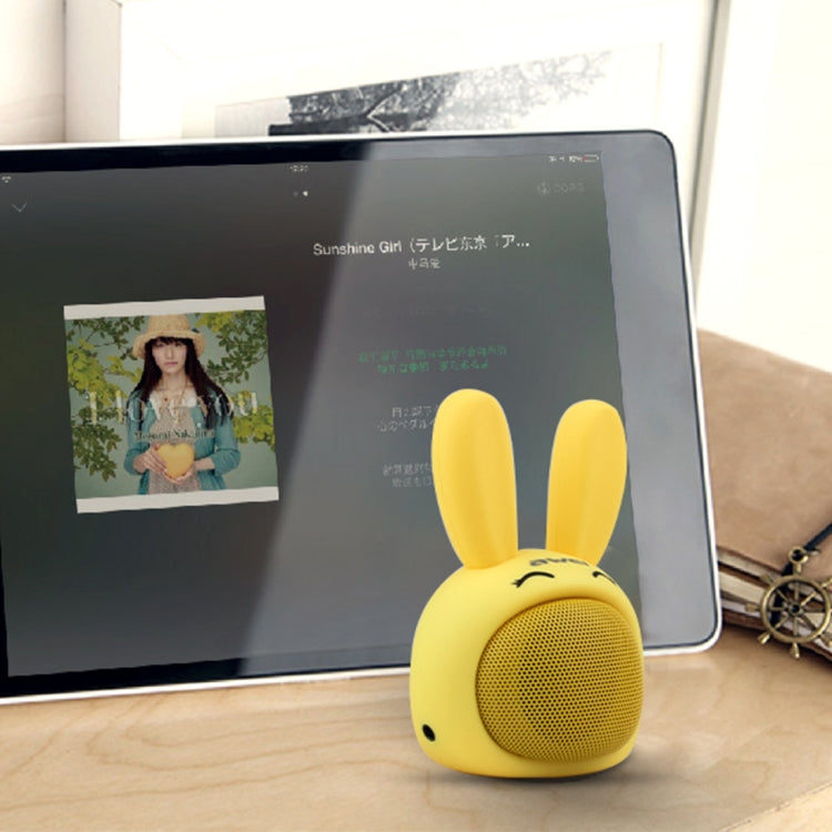 awei Y700 Mini Tragbarer Kaninchen Bluetooth-Lautsprecher, Integriertes Mikrofon, unterstützt AUX / Freisprechanrufe, Y700