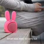 awei Y700 Mini Tragbarer Kaninchen Bluetooth-Lautsprecher, Integriertes Mikrofon, unterstützt AUX / Freisprechanrufe, Y700