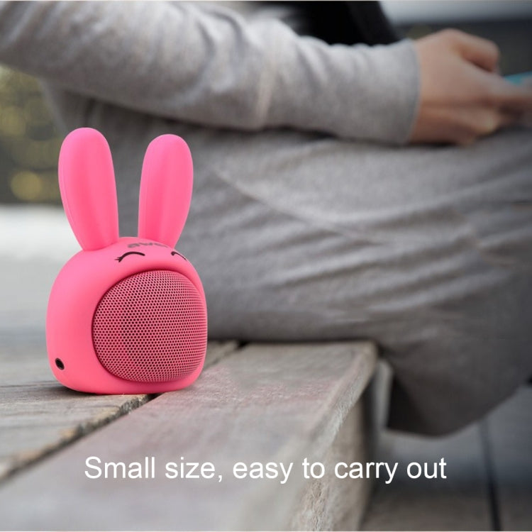 awei Y700 Mini Tragbarer Kaninchen Bluetooth-Lautsprecher, Integriertes Mikrofon, unterstützt AUX / Freisprechanrufe, Y700