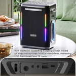 XDOBO SINOBAND Party 1981 300W Tragbarer Outdoor TWS Bluetooth Lautsprecher mit farbiger LED-Beleuchtung, SINOBAND Party 1981