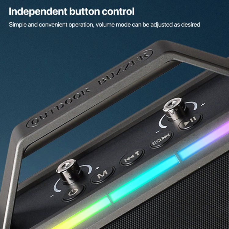 L202 Tragbarer drahtloser Bluetooth-Outdoor-Lautsprecher, Heim-Karaoke-Lautsprecher, L202