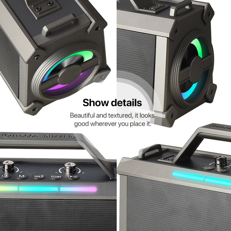 L202 Tragbarer drahtloser Bluetooth-Outdoor-Lautsprecher, Heim-Karaoke-Lautsprecher, L202