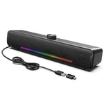 L16 Outdoor Tragbarer RGB-Licht-HiFi-USB-Bluetooth-Wireless-Lautsprecher, L16