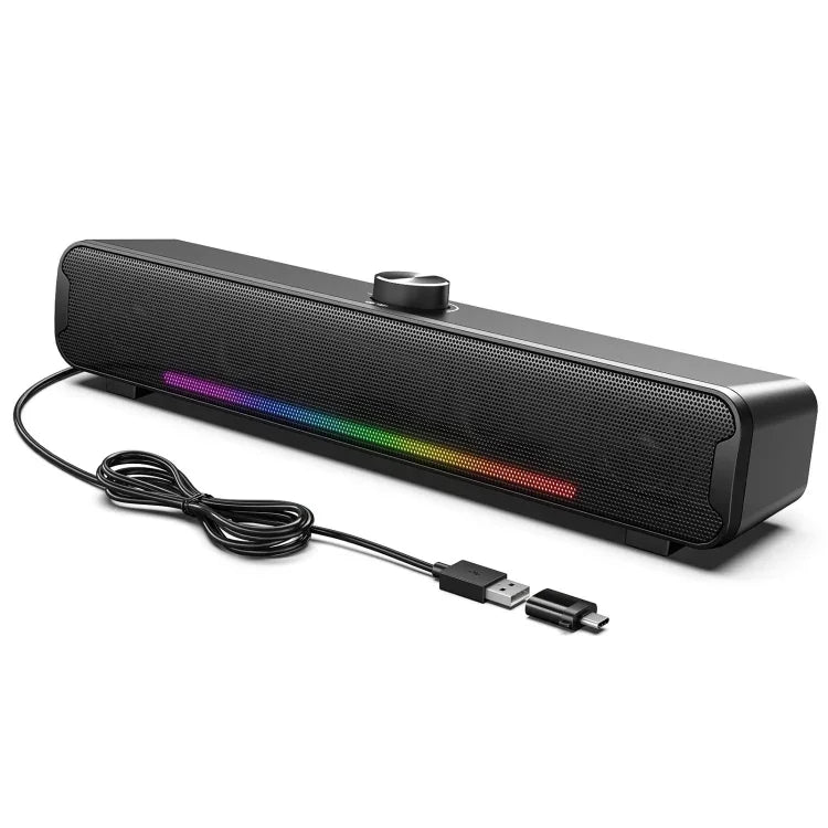 L16 Outdoor Tragbarer RGB-Licht-HiFi-USB-Bluetooth-Wireless-Lautsprecher, L16