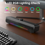 L16 Outdoor Tragbarer RGB-Licht-HiFi-USB-Bluetooth-Wireless-Lautsprecher, L16