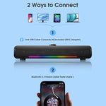 L16 Outdoor Tragbarer RGB-Licht-HiFi-USB-Bluetooth-Wireless-Lautsprecher, L16
