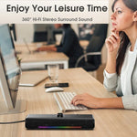 L16 Outdoor Tragbarer RGB-Licht-HiFi-USB-Bluetooth-Wireless-Lautsprecher, L16