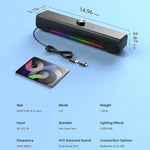 L16 Outdoor Tragbarer RGB-Licht-HiFi-USB-Bluetooth-Wireless-Lautsprecher, L16