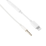 MH021 1 m 8-Pin zu 3,5 mm AUX Audiokabel mit Leitungssteuerung, MH021
