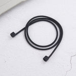 Kabelloser Bluetooth-Ohrhörer Anti-Verlust Band Silikon Unisex Kopfhörer Anti-Verlust Schnur für Apple AirPods 1/2, Kabellänge: 60cm